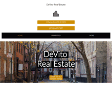 Tablet Screenshot of devitorealestate.com